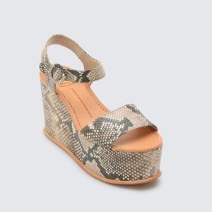 Dolce Vita Datiah Wedge/Platforms- Snakeskin